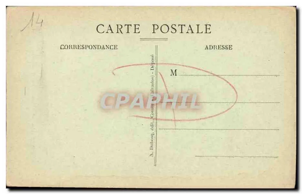 Mondaye (Calvados) - A Assunção - Capela da Virgem - A+D 430 - Verso