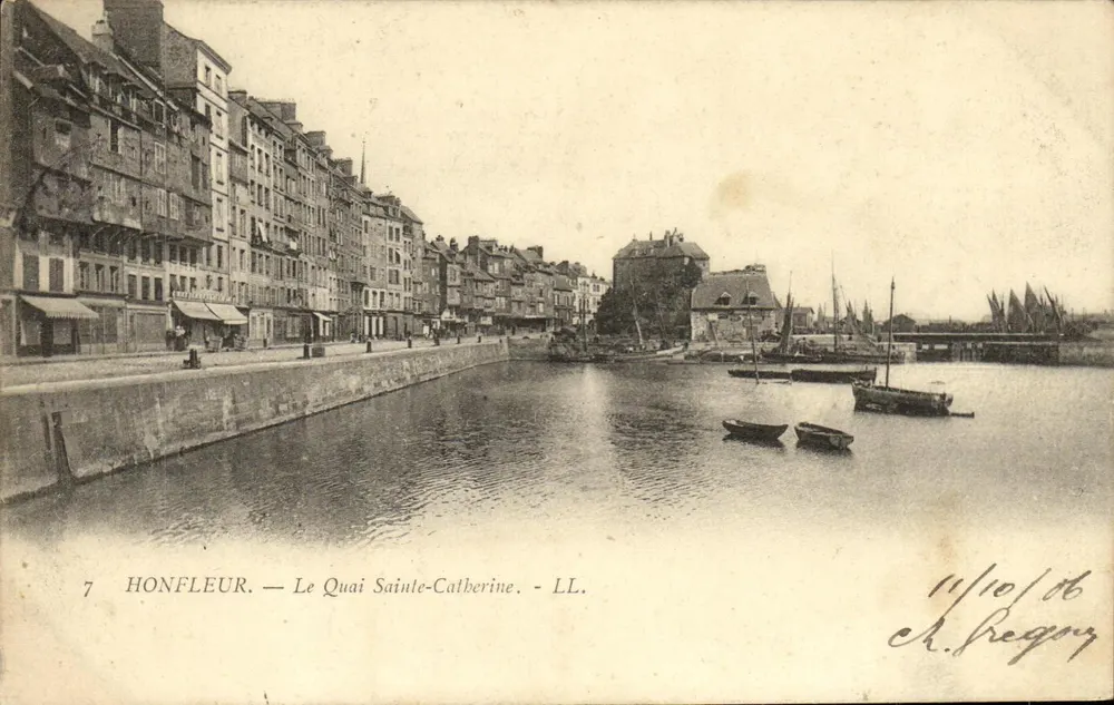 Honfleur — Quai Sainte-Catherine — LL. — n°7 - Awers