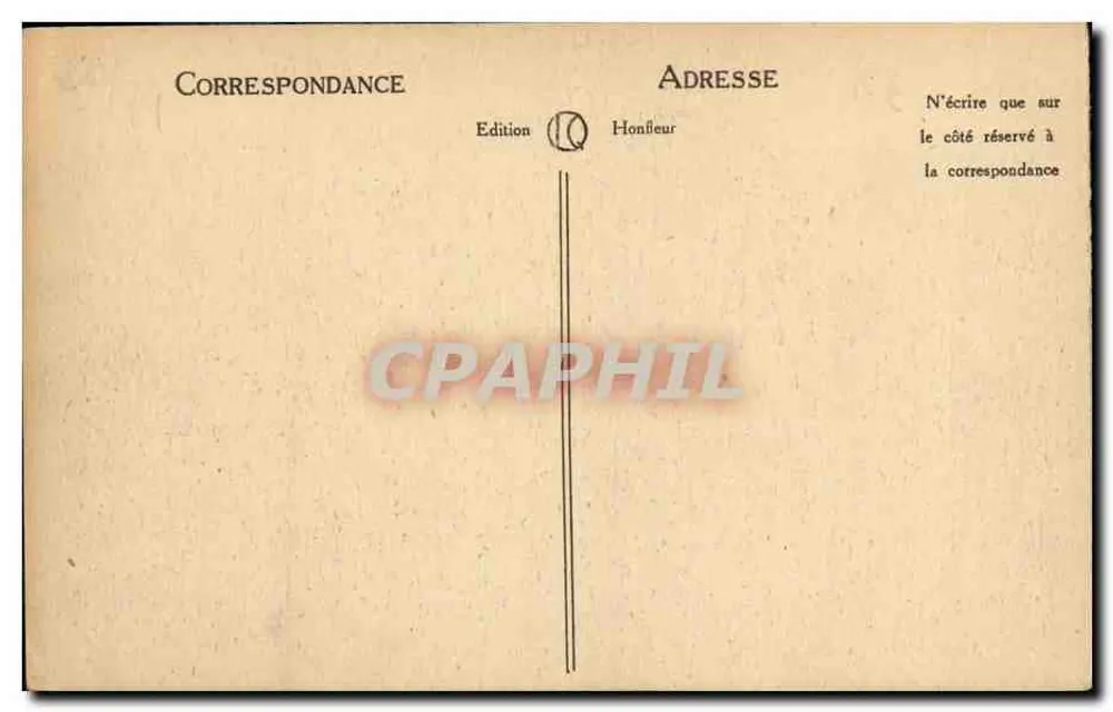 Honfleur — Calçadão Saint-Etienne — Edição Honfleur, n° 40 - Verso