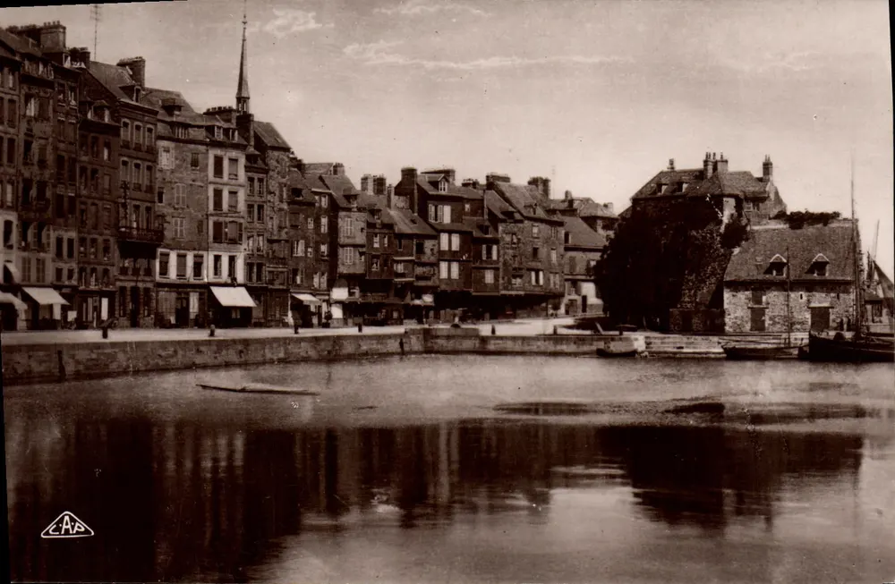 Quai Sainte-Catherine und die Lieutenante — Honfleur — C.A. P. Straßburg - Vorderseite