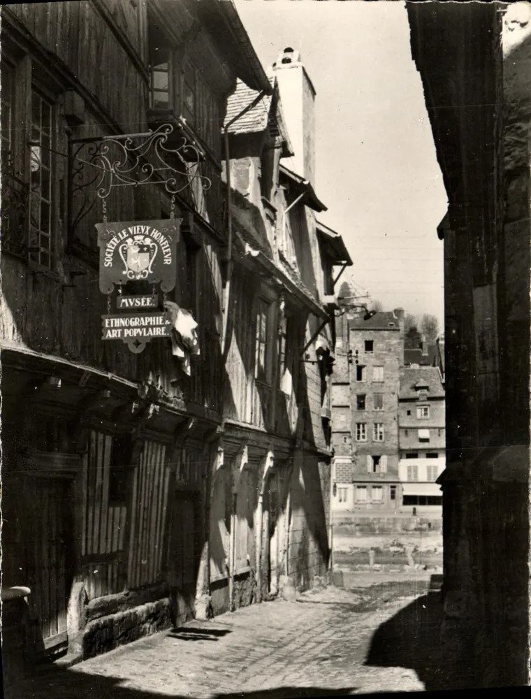 Honfleur — Straße der Gefängnis — Cliché B. Mulot - Vorderseite