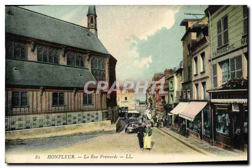 Honfleur — A Rue Premords — LL. - Frente