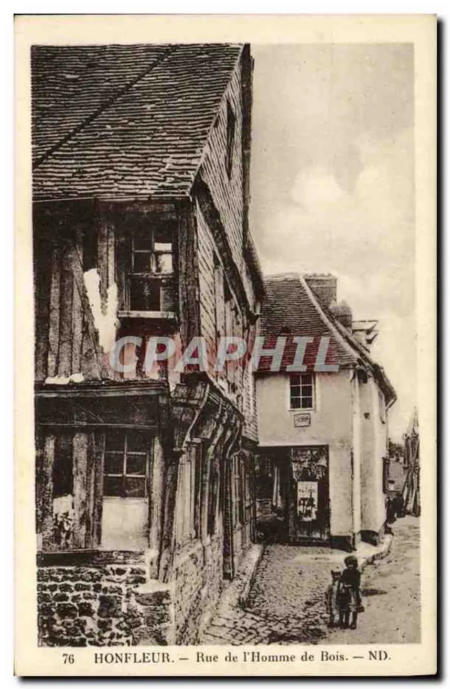 Honfleur — Straße des Holzhauers - Vorderseite