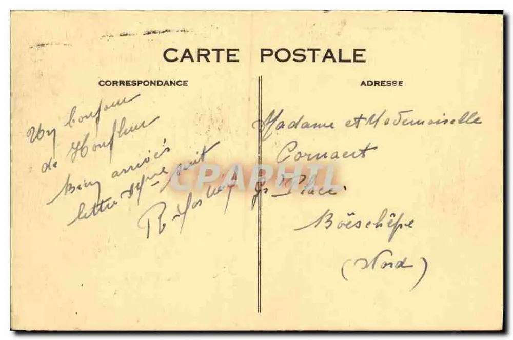 Honfleur — Vista Panorâmica — Editor B.D. n°92 - Verso