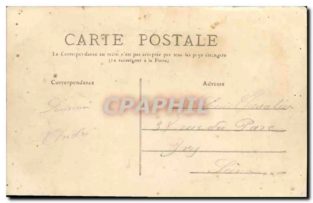 HONNELEUR — Vue générale prise du Mont Joff — éditeur Calvados 292 - Rückseite