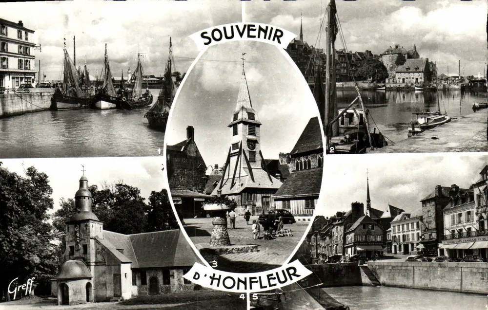 Honfleur — Lembrete de Honfleur — Greff - Frente