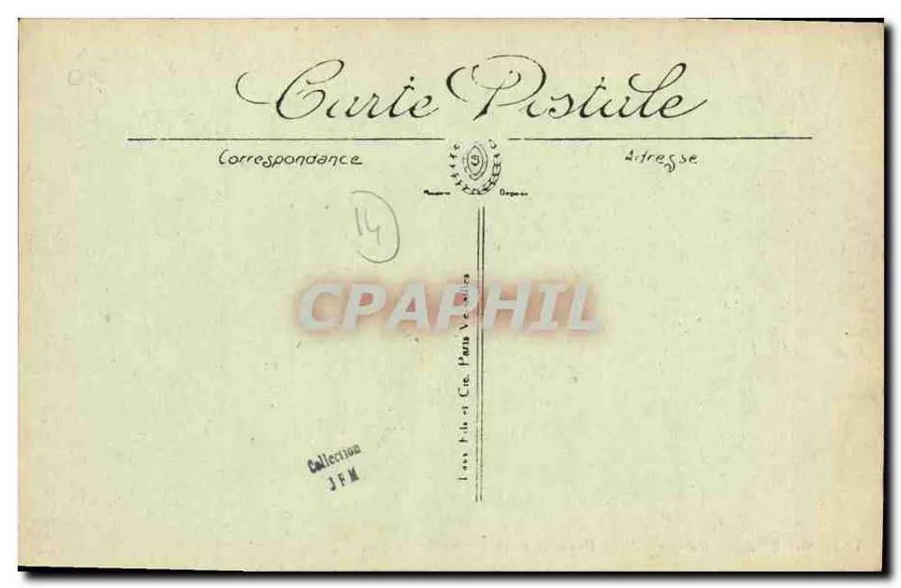 Langrune — Hotel du Petit Paradis und die Digue — L.I. - Rückseite