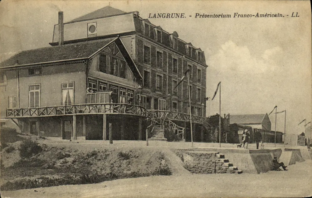 Langrune - Préventorium Franco-Americano - LL - Frente