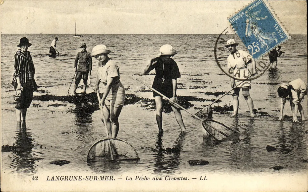 Langrune-sur-Mer — Krebsschleppen — LL - Vorderseite