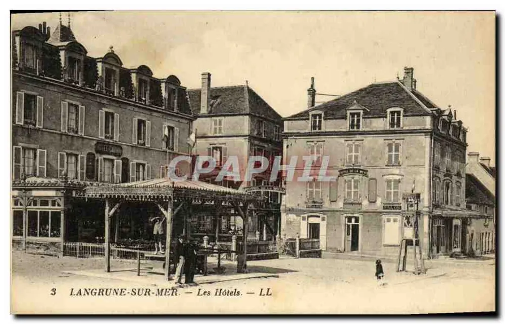 Langrune-sur-Mer — Os Hotéis — LL - Frente