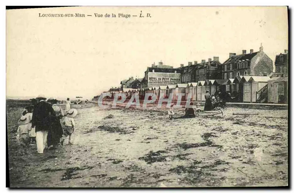 Lougrune-sur-Mer — Vista da Praia — L. D. - Frente