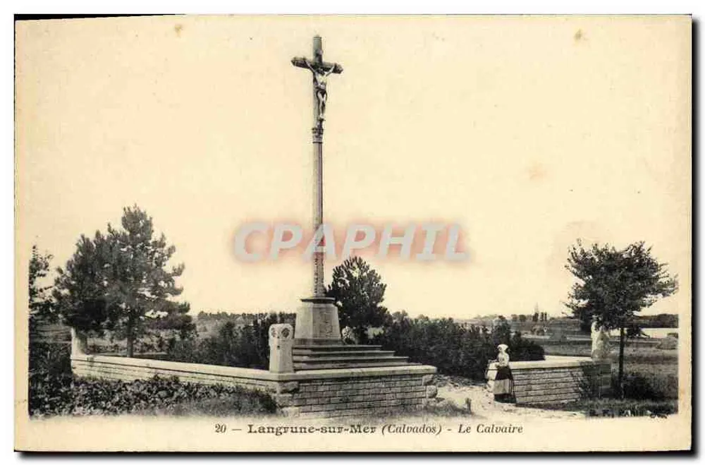 Langrune-sur-Mer (Calvados) — O Calvaire — n°20 - Frente