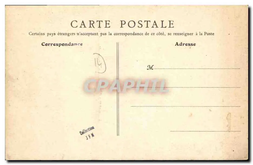 Langrune-sur-Mer (Calvados) — Rue de la Mer — B. F., Paris, n°4 - Rückseite