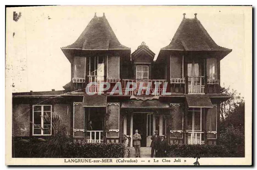 Langrune-sur-Mer (Calvados) — « Le Clos Joli » — editor não indicado, número de série não visível - Frente