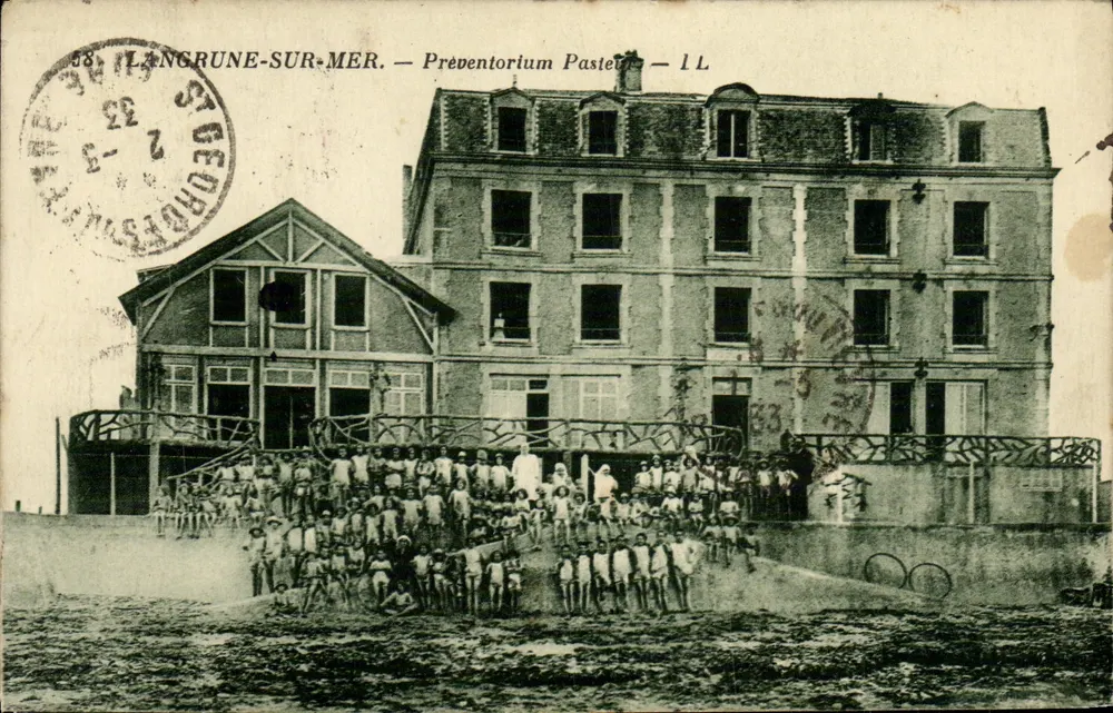 Langrune-sur-Mer — Pasteur-Präventorium — 1 L - Vorderseite