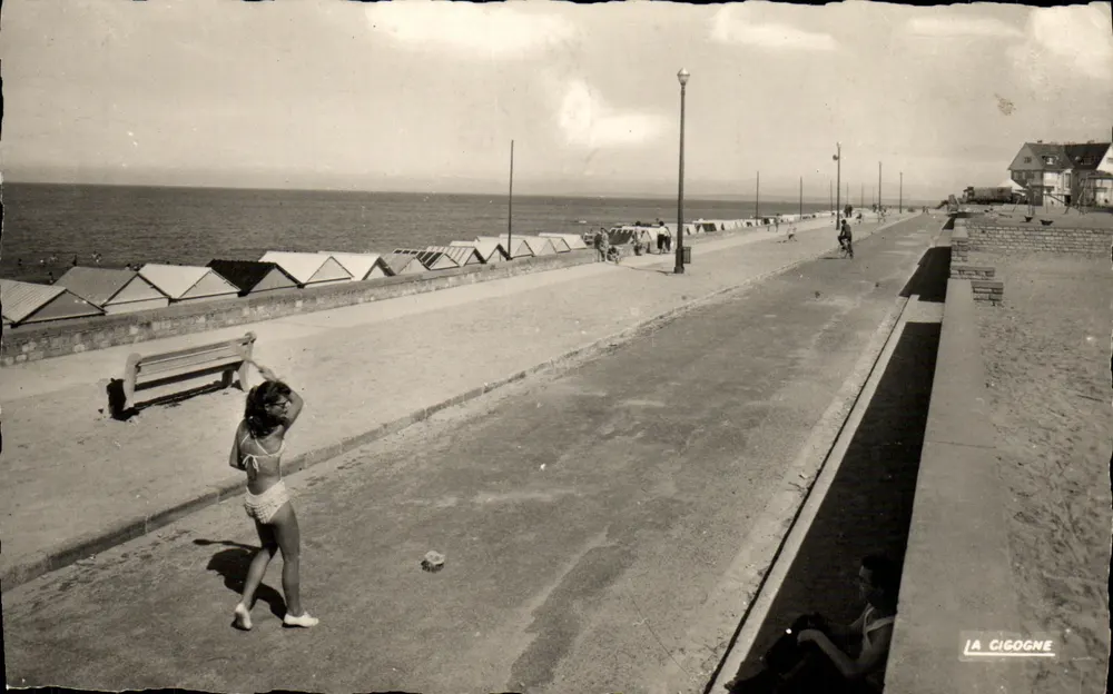 Langrune-sur-Mer — Praia dos Crianças — Editor La Cigogne, n° 14.354.27 - Frente