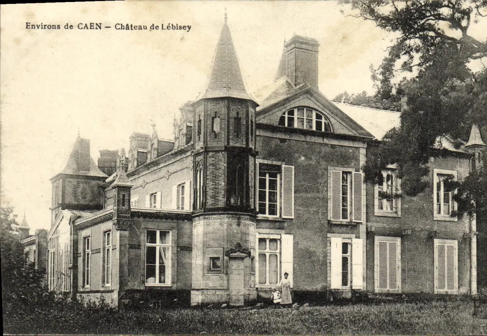 Ao redor de CAEN — Castelo de Lébisey - Frente