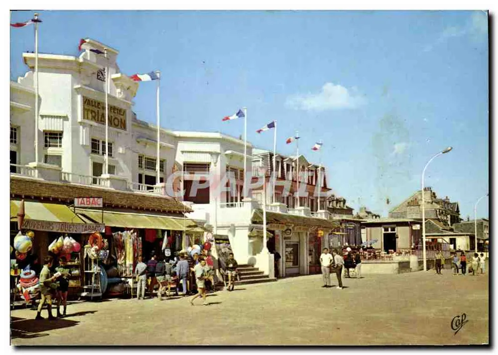 La Digue und das Trianon — Lion-sur-Mer — Verlag DL 69, Cie des Arts Photomécaniques - Vorderseite