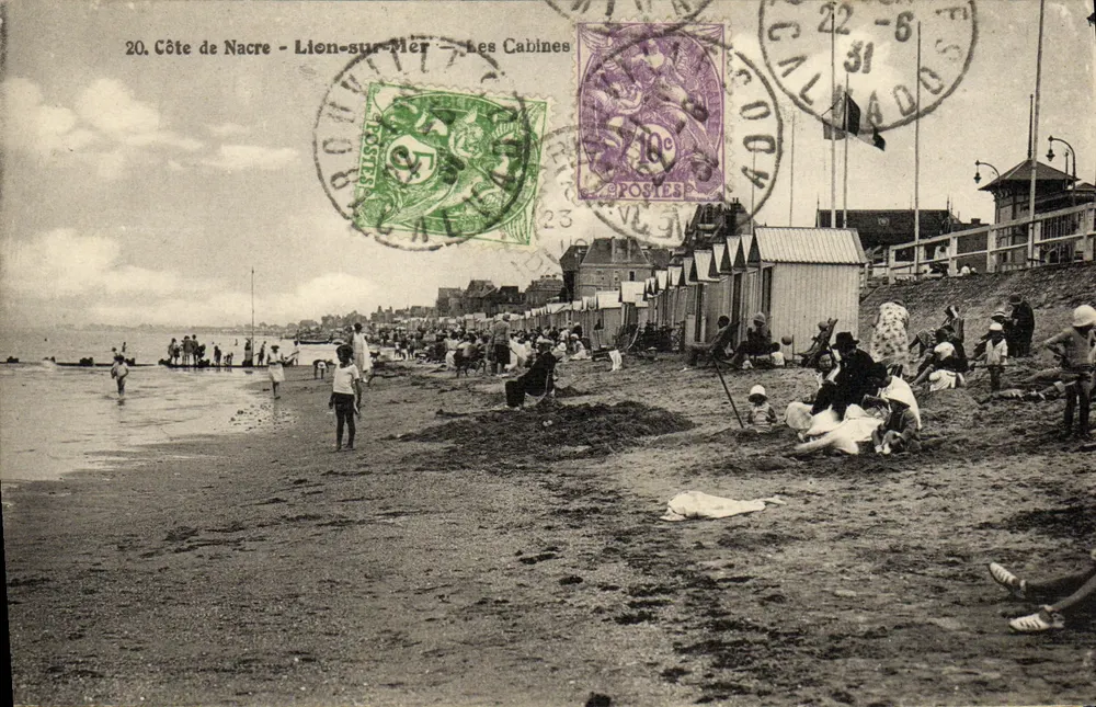 Costa da Nácar - Lion-sur-Mer - As Cabines - Frente
