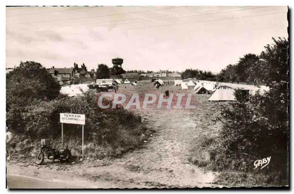 Terreno de acampamento em Lion-sur-Mer — Calvados — Éditions Gaby - Frente