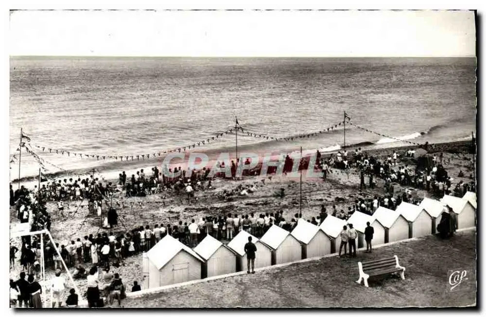 Lion-sur-Mer — Kinder-Spiele am Strand — Cap - Vorderseite