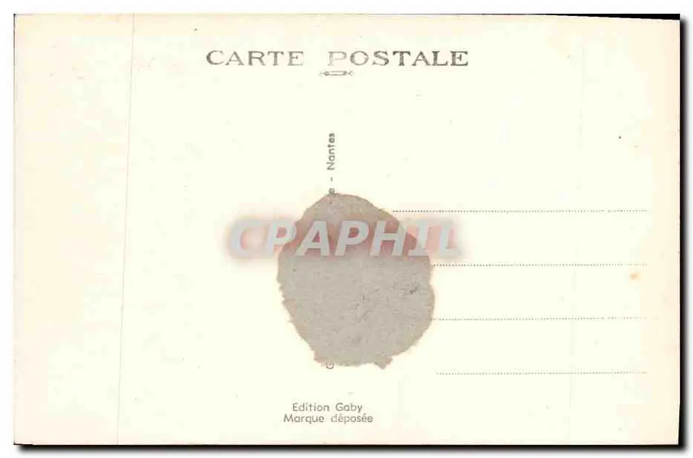 Lion-sur-Mer (Calvados) — Falésias — Gaby - Verso