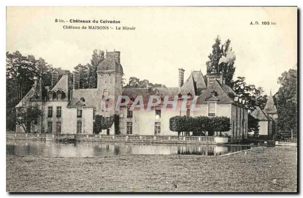 Schloss Maisons - Der Spiegel — Schlösser des Calvados — A.D. 105 bis - Vorderseite