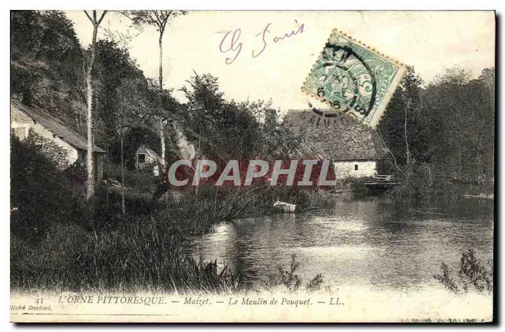 Pittorese Orne — Maizet — Mühle Pouquet — LL. - Vorderseite
