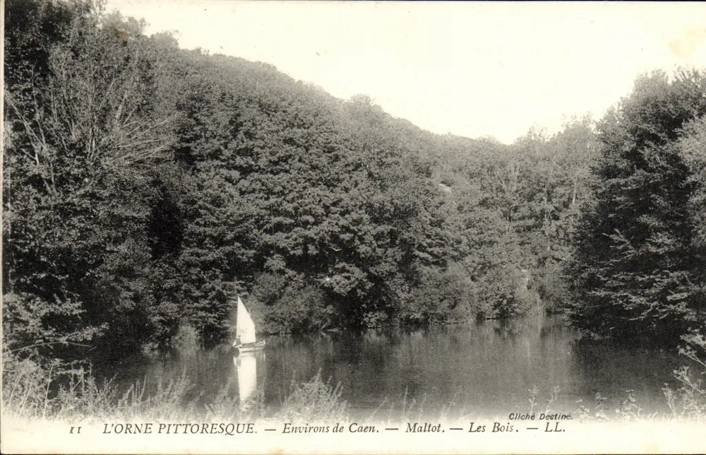 Pittoreske Orne — Umgebung von Caen — Maltot — Les Bois — Cliché Destine — LL - Vorderseite