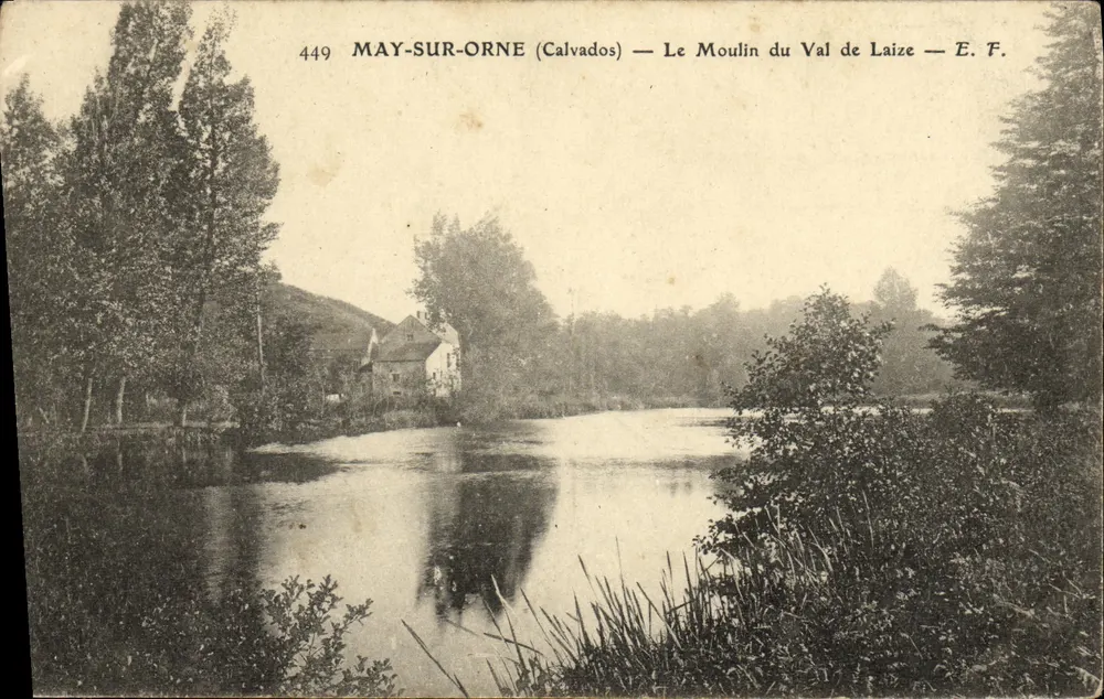 May-sur-Orne (Calvados) — Le Moulin du Val de Laize — E. F. - Voorkant