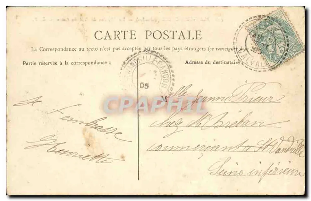May-sur-Orne (Calvados) — Le Moulin du Val de Laize — E. F. - Achterkant