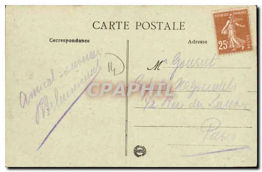 I bordi dell'Orne — May-sur-Orne (Calvados) — Collezione I. A., fot. - Verso