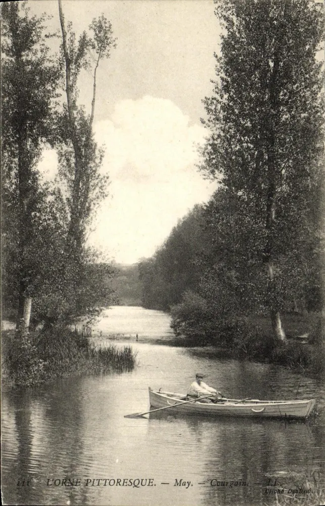 L'Orne pittoresque — Maio — Courgain — L.L. — Edição Durine - Frente