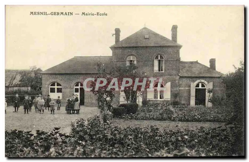 Mesnil-Germain — Mairie-Ecole - Recto