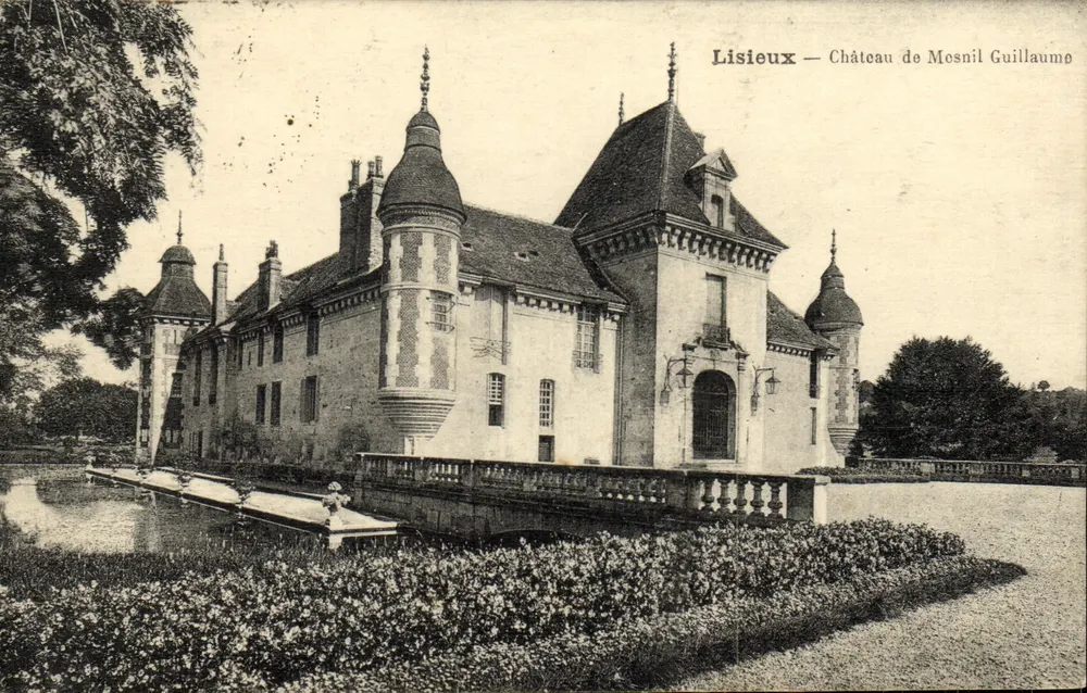 Lisieux — Château de Mosnil Guillaume — Éditeur Ch. Vidal Lisieux - Frente