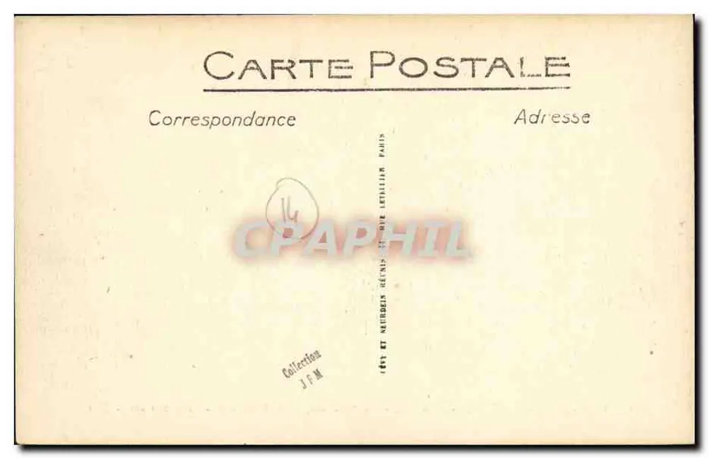 Mesnil-Guillaume (Calvados) — El Castillo, siglo XVII — Lado sureste — ND - Reverso