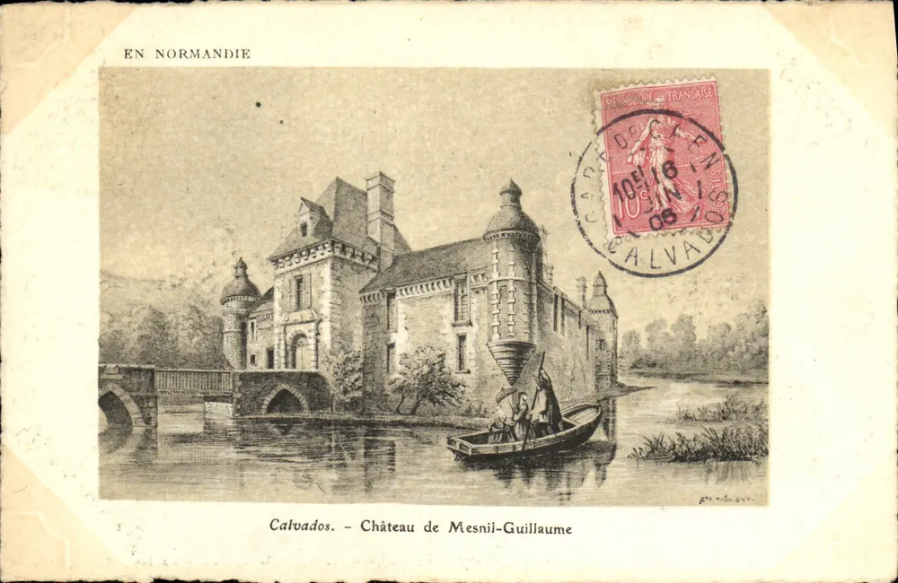 Calvados - Castelo de Mesnil-Guillaume — Editor não visível, número de série ilegível - Frente
