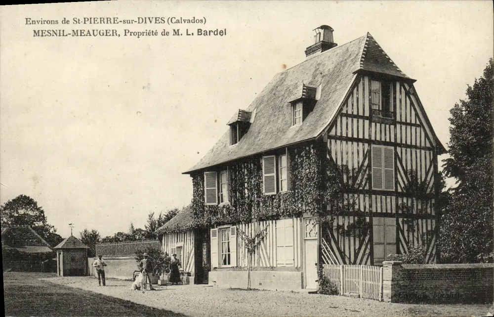 MESNIL-MEAUGER — Propriedade de M. L. Bardel — Editor: L. Bardel - Frente