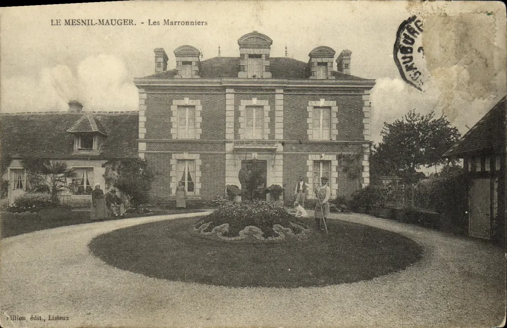 Le Mesnil-Mauger - De Marronniers — uitg. Lillion, Lisleux - Voorkant