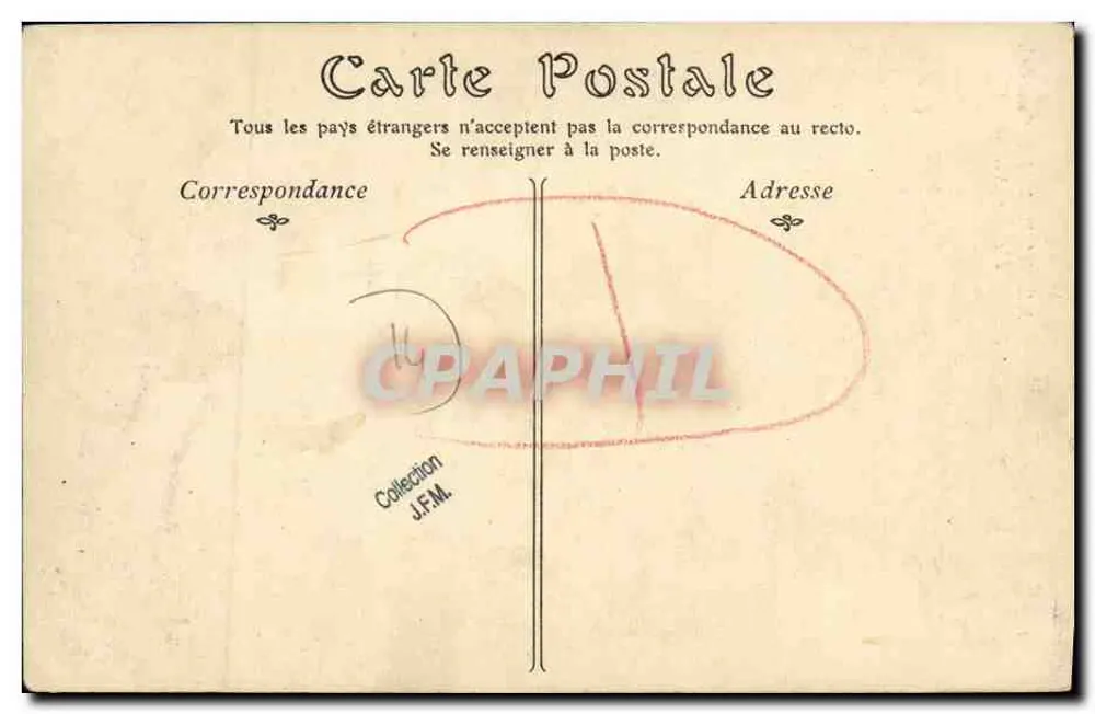 Mesnil-Mauger (Calvados) — La Iglesia (siglo XII) — A. Grégoire, n° 311 - Reverso