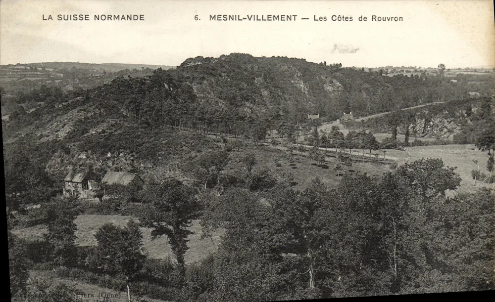 Mesnil-Villement — As Colinas de Rouvron — A Sua Normanda - Frente