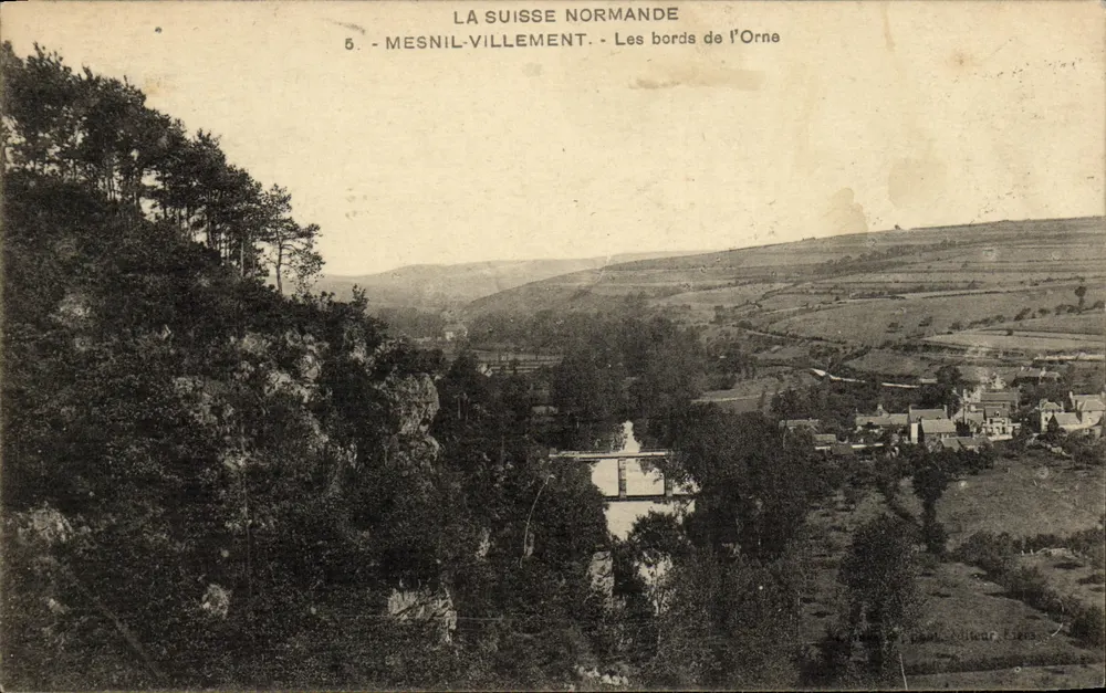 Mesnil-Villement — As margens do Orne — A Suiça Normanda, n°5 - Frente