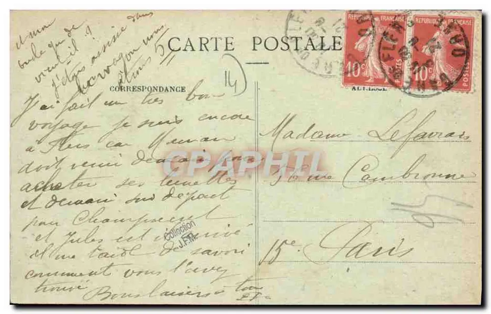 Mesnil-Villement — As margens do Orne — A Suiça Normanda, n°5 - Verso