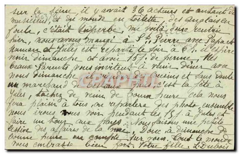 Le Breuil-Mezidon — Le Viale — Fillion, editore, Lisieux - Verso