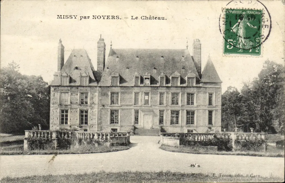 Missy par Noyers — O Castelo — Edição E. Feron, Cagnac - Frente