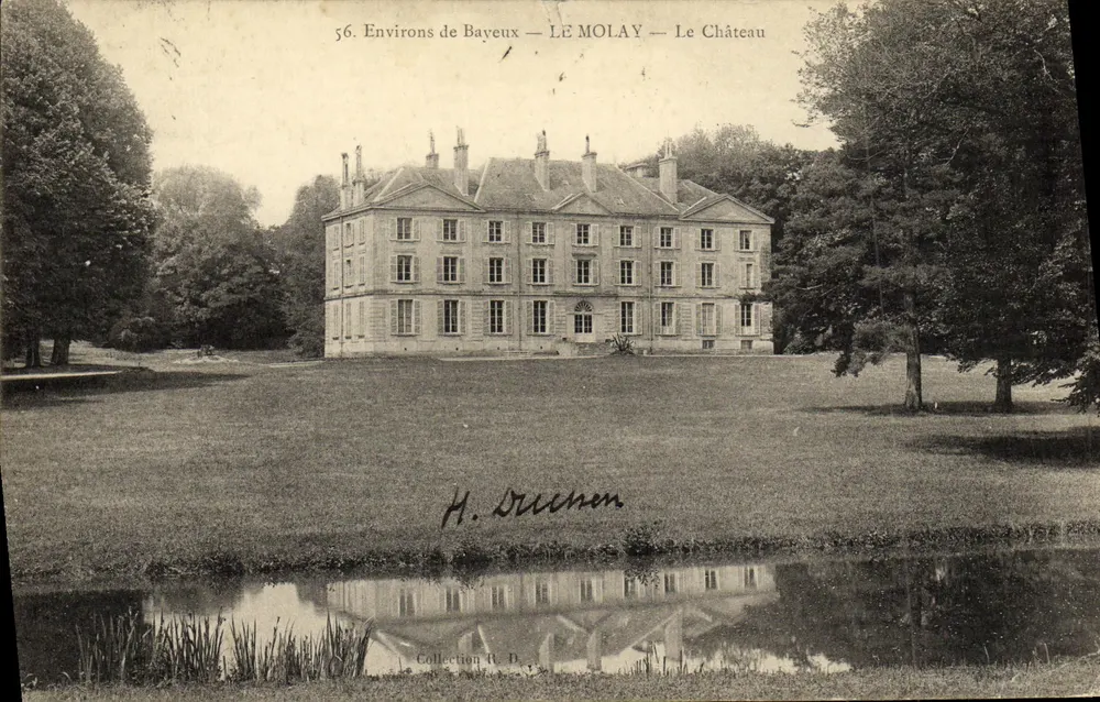 Le Molay — O Castelo — Environs de Bayeux - Frente