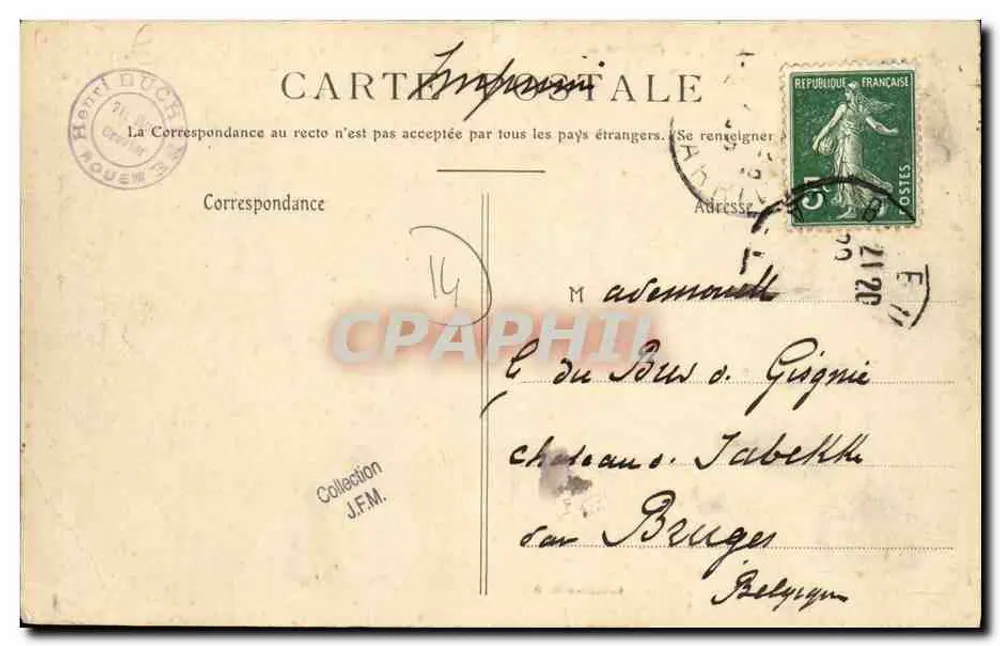 Le Molay — O Castelo — Environs de Bayeux - Verso