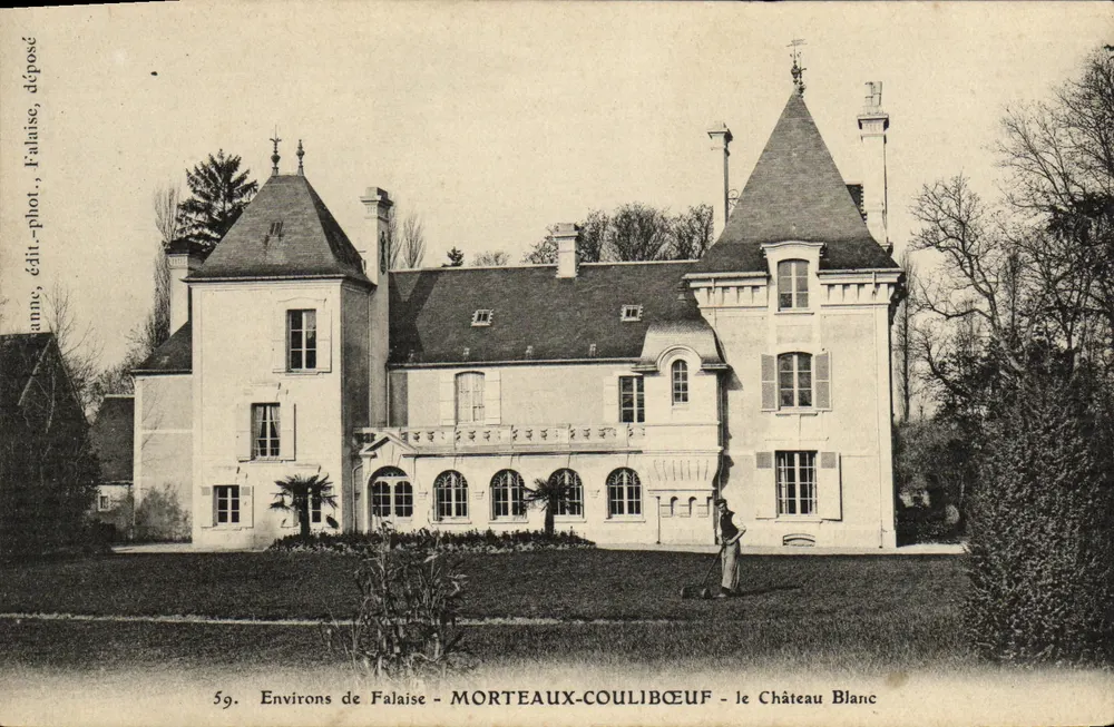 Morteaux-Coulibœuf — Das Weiße Schloss — Umgebung von Falaise — Verlag Falaise, Nr. 59 - Vorderseite