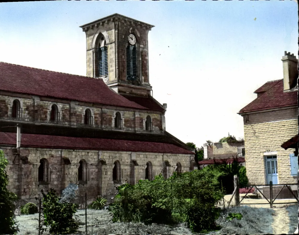 Igreja de Modulff — Calvados — Éditions du Motif de Trouville - Frente