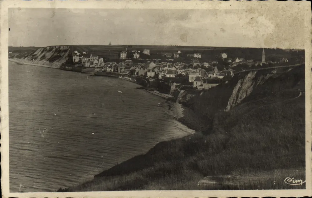 Arromanches-les-Bains — Blick bei Ebbe — Verlag Cim - Vorderseite